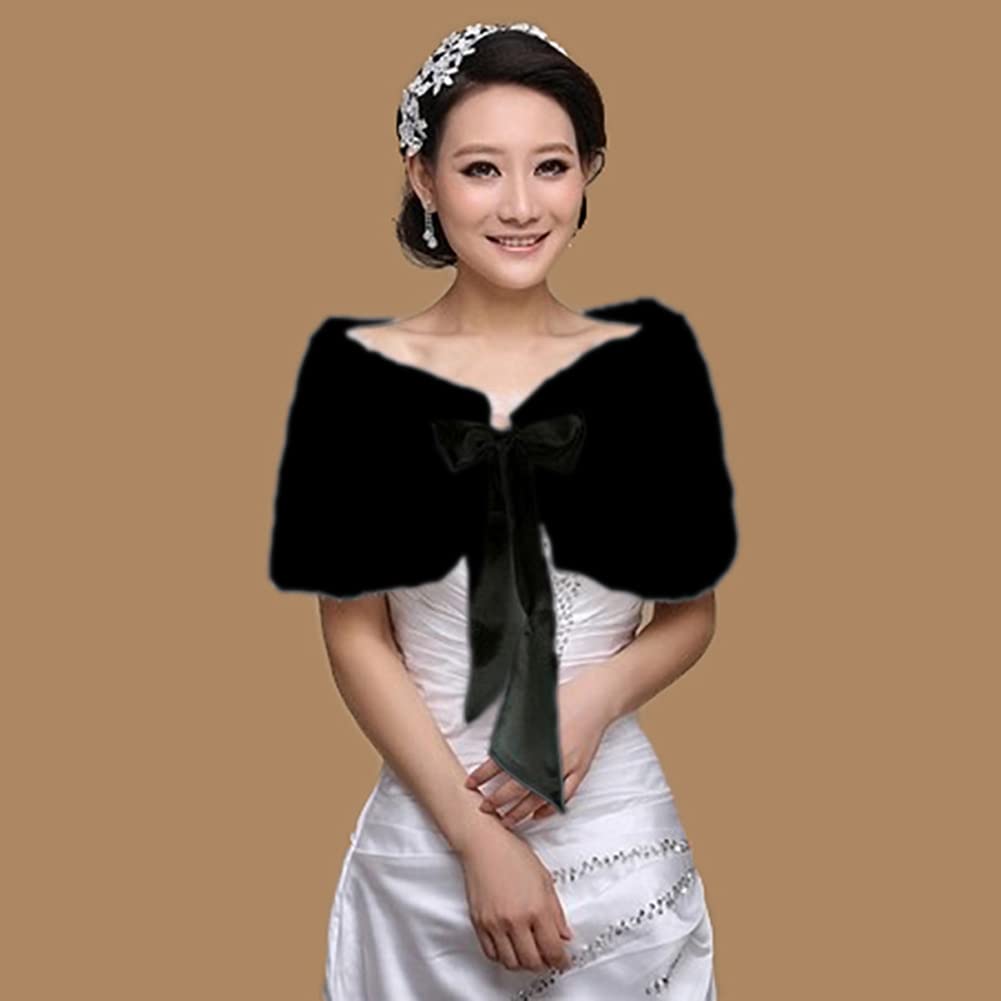 Stole Wedding Shawl - Chales y chales de piel sintética