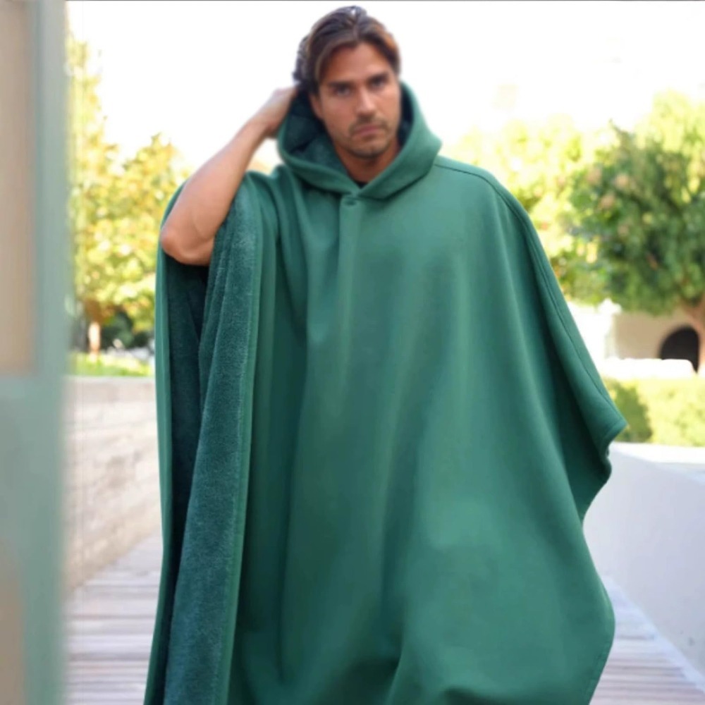 Woven Scarf Blanket - Nueva Sudadera con Capucha Tipo Capa