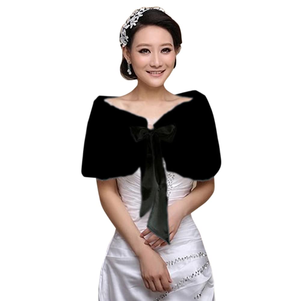 Chales y chales de piel sintét - Stole Wedding Shawl reseña y precio