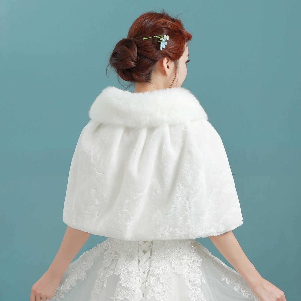 Estola blanca de invierno grue - Stole Wedding Shawl reseña y precio