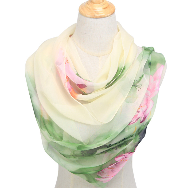 Bufandas de seda con estampado - Face Scarf Mask reseña y precio