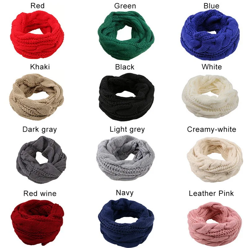 Hombres Mujeres Niños Niñas Gr - Infinity Scarf Knit reseña y precio