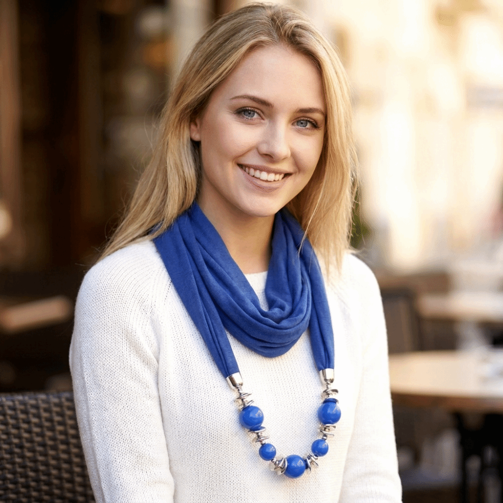 Bufanda de Chifón de Moda con  - Infinity Scarf Knit reseña y precio
